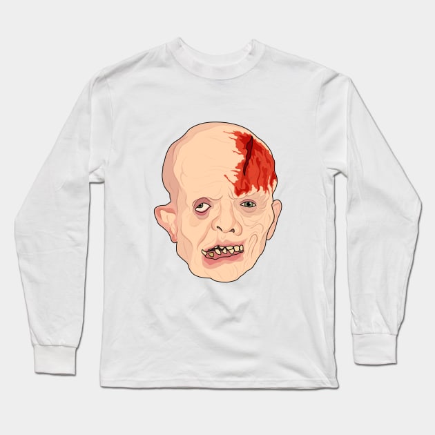 Jason Voorhees | Unmasked Long Sleeve T-Shirt by Jakmalone